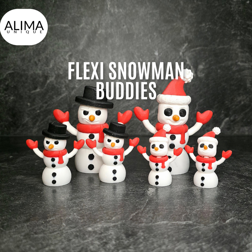 Flexi Snowman Buddies